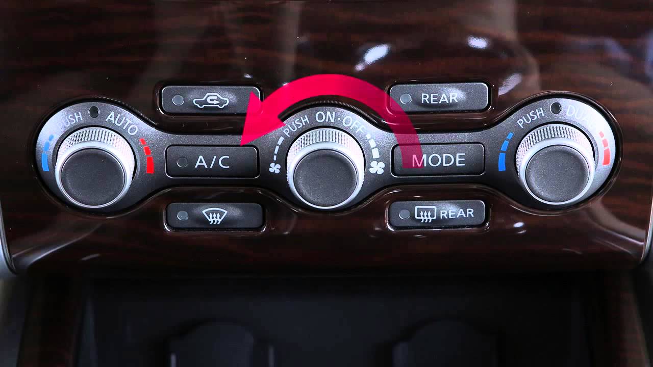 2013 NISSAN Pathfinder - Rear Climate Controls (if so equipped) - YouTube