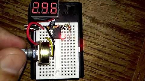 PICAXE Digital Input as Analog Comparator