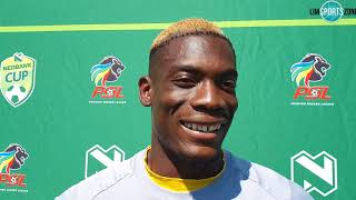 Elvis Chipezeze | Baroka FC 🆚️ Black Leopards QF Pre-Match interview | #NedbankCup2020