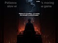 Patience Is Strategy | Alpha Mind Shorts