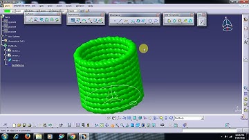 CATIA V5 - SURFACING - WITH REF SURFACE COMMAND