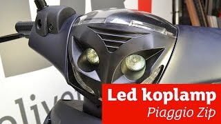 Led headlight mount | Piaggio Zip