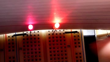 Parallel resistor preventing light dependent resistor LDR from fully blocking current demonstration