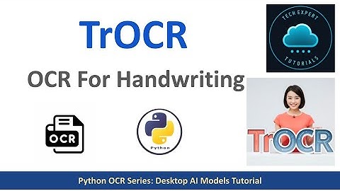 TrOCR Transformer-gebaseerde OCR voor handgeschreven tekst met behulp van Python