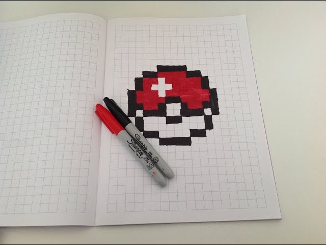 Poké-Ball Pixel Art ( Day 1 )