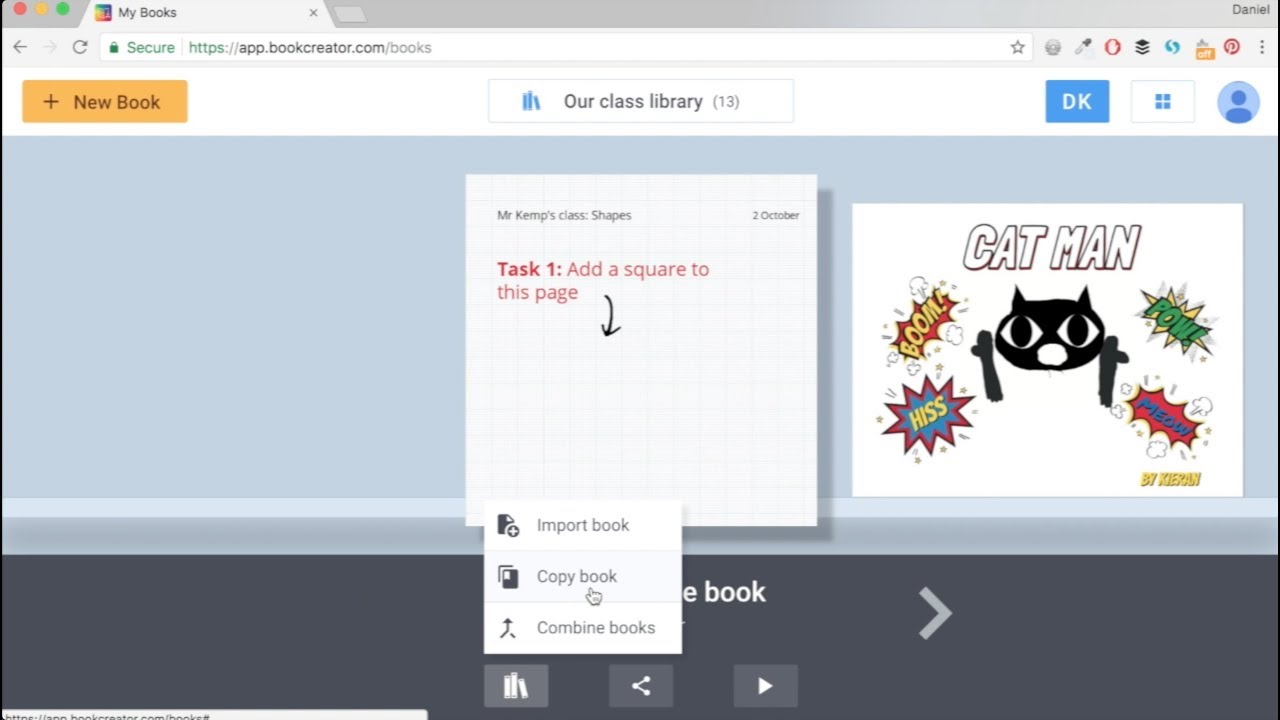 working with template books working template