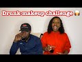 DRUNK MAKEUP CHALLENGE ft PDM LIFESTYLE