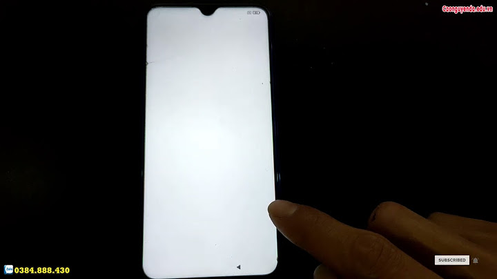 Hướng dẫn chạy xiaomi redmi note 8