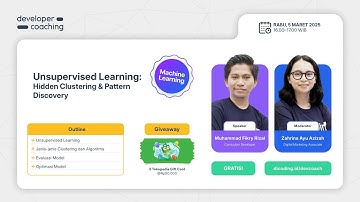 #DevCoach 186: Machine Learning | Unsupervised Learning: Hidden Clustering & Pattern Discovery