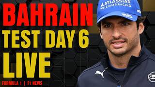 🔴 F1 Bahrain Testing - Day 6 - Commentary + Live Timing + Track