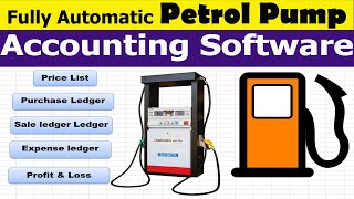 Fully Automatic Petrol Pump Accounting software in Excel | Microsoft Excel | learning Center | Hindi screenshot 2