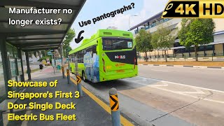 Showcase of Singapore's First Electric Single Deck 3 Door Bus - Linkker LM312 Gemilang Showcase of Singapore's First Electric Single Deck 3 Door Bus - Linkker LM312 Gemilang