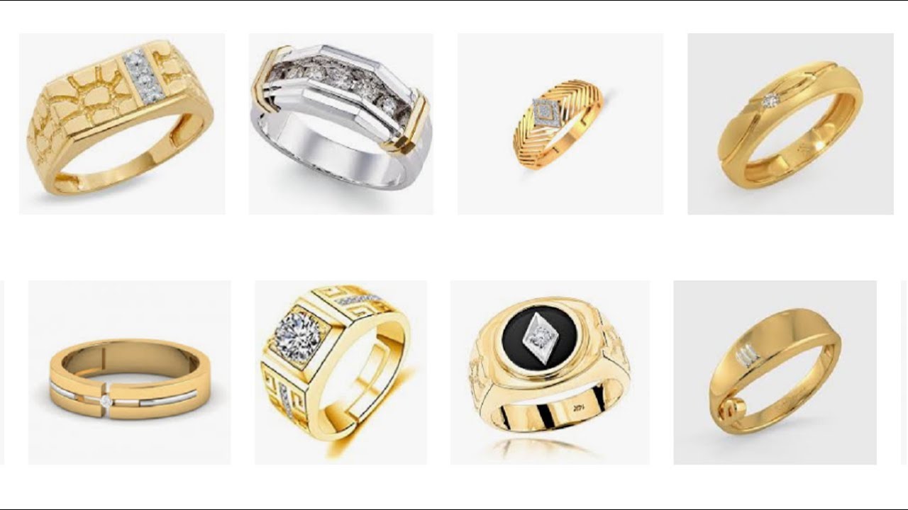 Latest Collection of Men's Rings | Gold | Platinum | Diamond | My ...