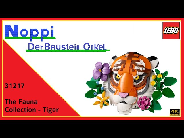 Lego Art 31217 The Fauna Collection - Tiger