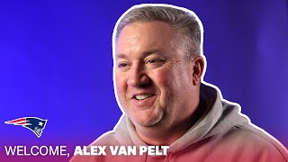 EXCLUSIVE: Alex Van Pelt 1-on-1 as New Patriots Offensive Coordinator