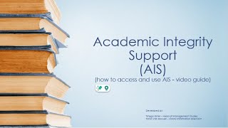 AIS | how-to video manual