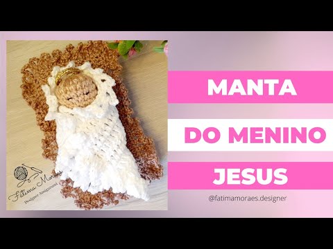 MANTA para manjedoura | Presépio Amigurumi - YouTube