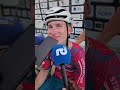 Interview du vainqueur de l'Etape 1 Elijah WITZACK (ALLEMAGNE)