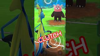 One Of The Best Inteleon Clutch Ever 💥 @pokemongo #shorts #battle #megabattle