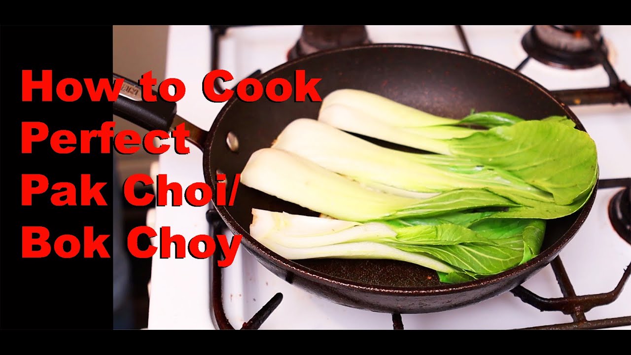 How to Cook Bok Choy - Pak Choi - Prepare and cook in minutes!!! Tasty