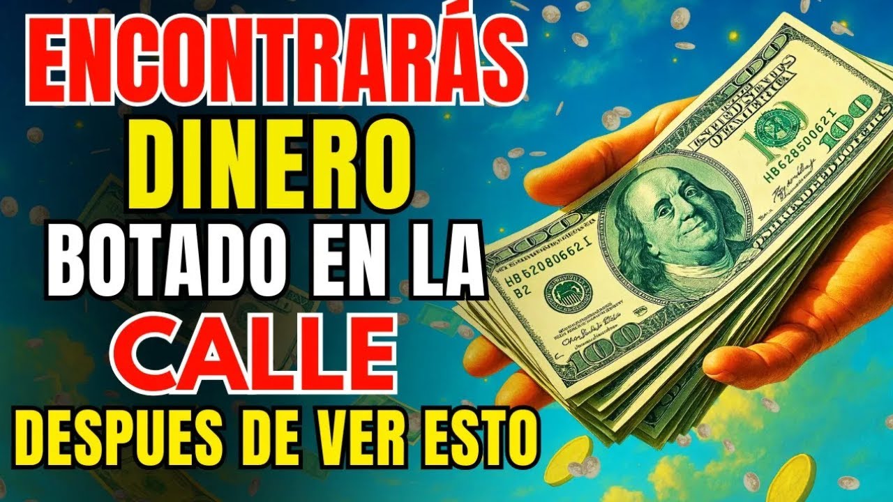 DIOS DICE: REPITE ESTA ORACIÓN PARA ENCONTRAR DINERO EN TU CAMINO 🎁 ¡NO RECHACES ESTA BENDICIÓN