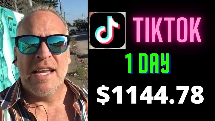 How much money can u make off tiktok