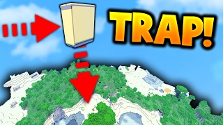 INSANE FLOATING TRAP!! | Will it work?... (Minecraft Ice Factions #49)