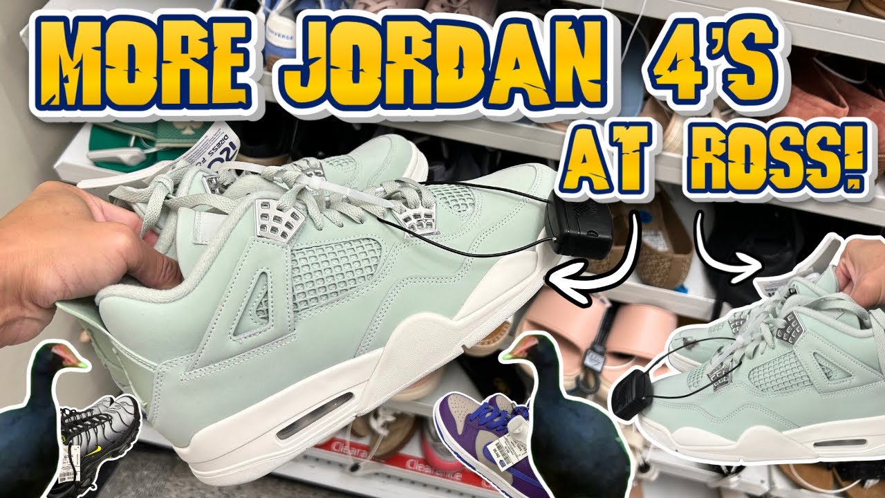 🗣️I found MORE JORDAN 4’s for $69 at Ross Dress For Less!!!