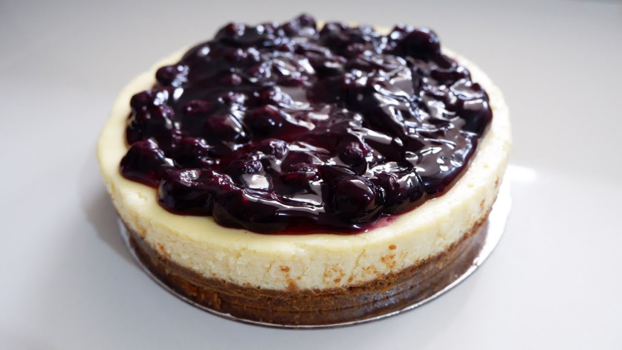 Baked Blueberry Cheesecake YouTube