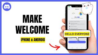 إعداد رسالة الترحيب في تطبيق ديسكورد للهواتف المحمولة - شرح سهل screenshot 1