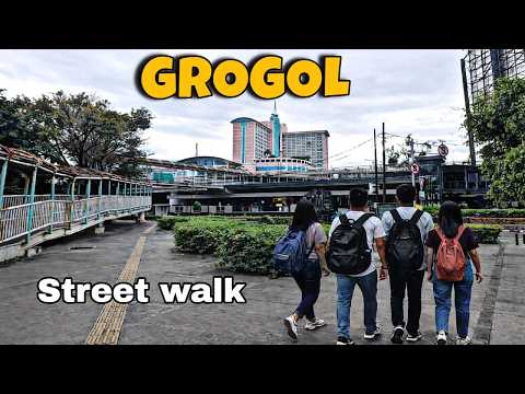 SUASANA TERKINI GROGOL JAKARTA BARAT SORE HARI | WALKING TOUR 4K