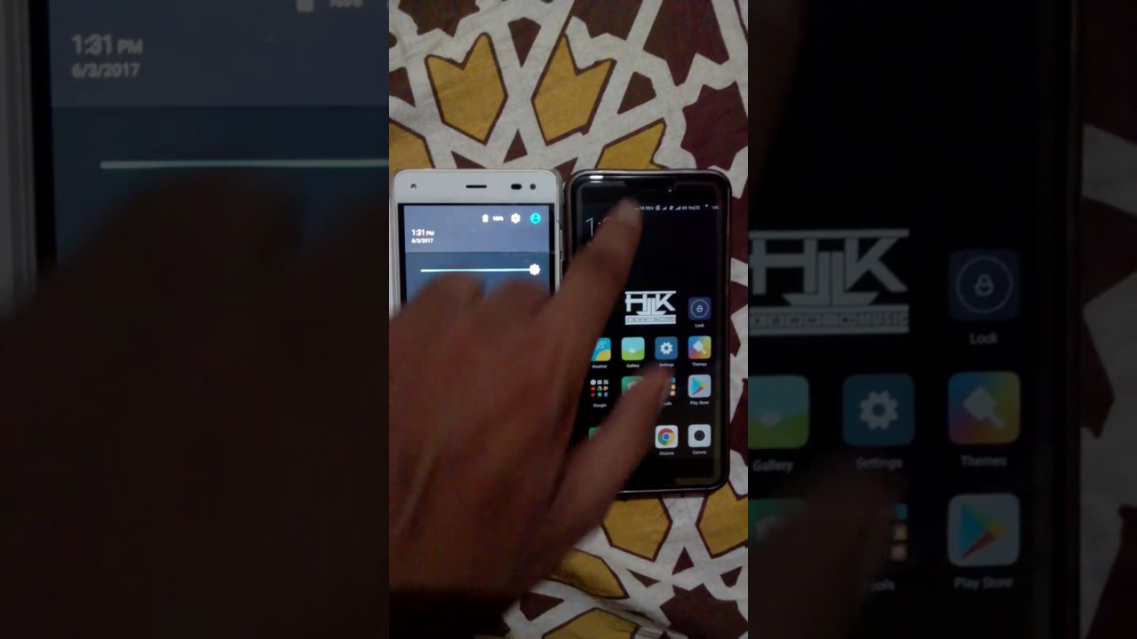 Redmi note 4 vs lyf earth 1 display