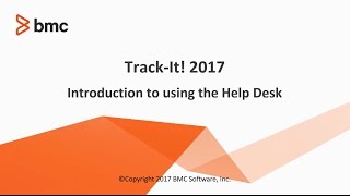 Track-It! 2019 - Introduction to using Help Desk features