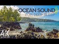 8HRS of Ocean Sounds for Deep Sleep - 4K Tropical Palm Trees on Ocean Shore, Maui Island - Part #1