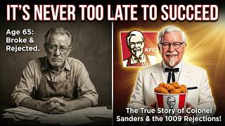 It’s Never Too Late to Succeed | Colonel Sanders Inspirational Story