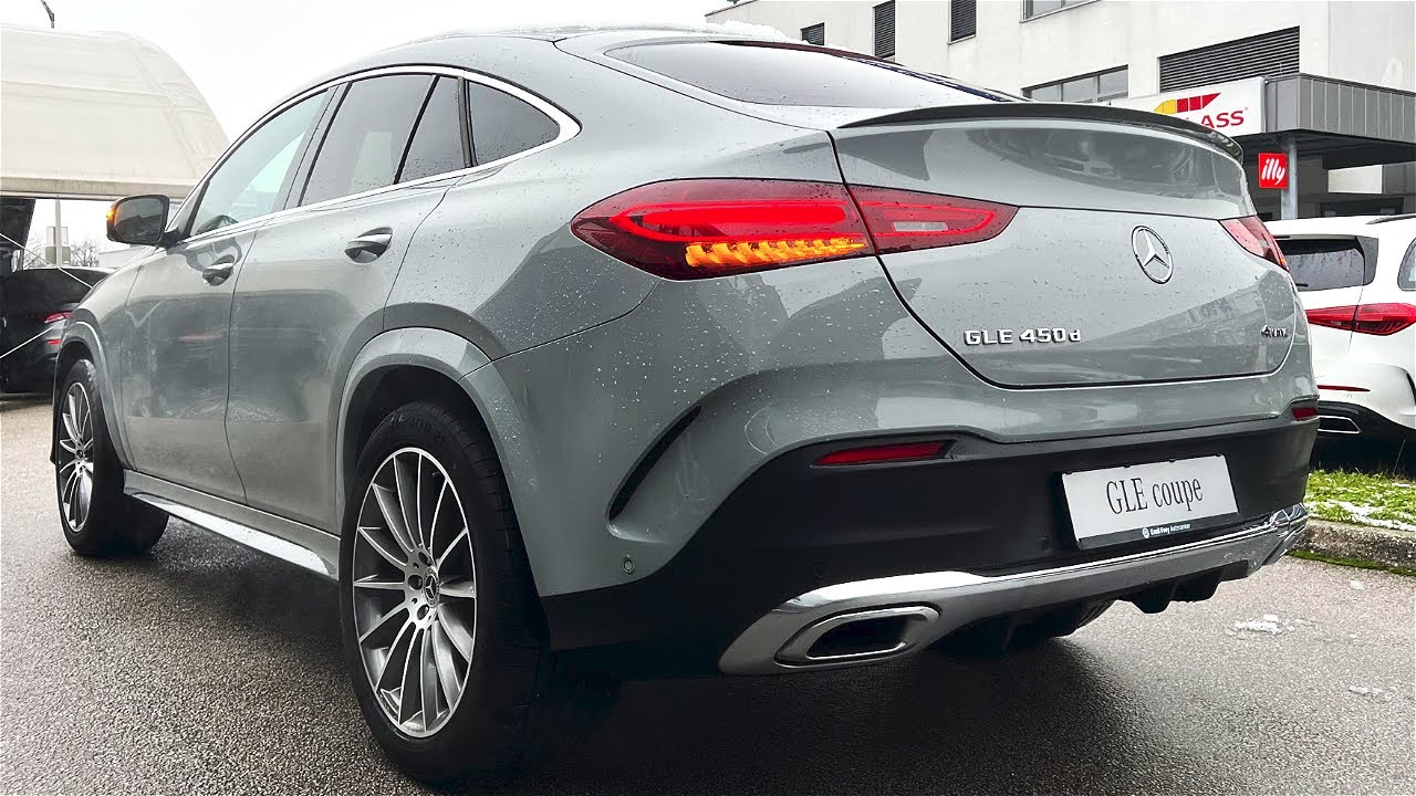 NEW Mercedes GLE Coupe 2024 | STARTUP & Exhaust sound [ GLE Coupe 450 d AMG Line 4MATIC ]