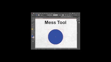 Mess Tool in Adobe Illustrator #shorts #tutorial #adobe #illustrator #video