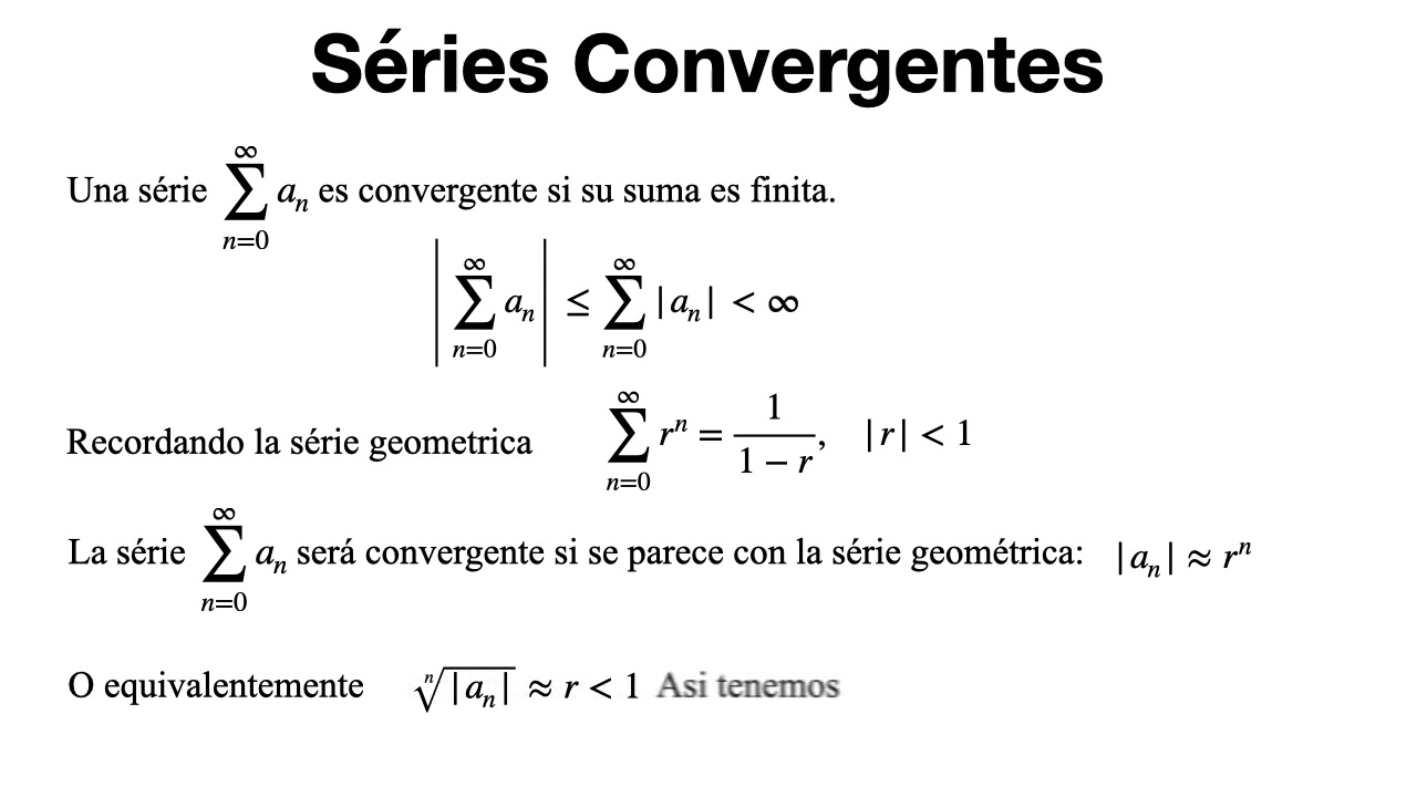 Formulas De Series Geometricas Banco De Matemáticas: Problema De
