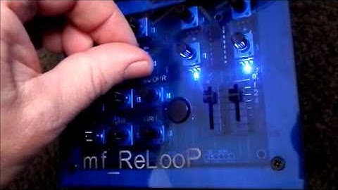 MF Reloop synth sequencer demo
