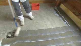 How to prepare your floor for Stepper Self adhesive vinyl flooring