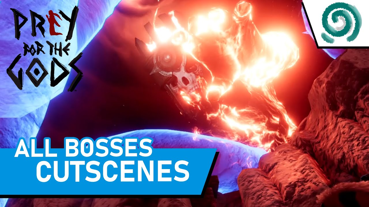 【Praey for the Gods】 ALL BOSSES CUTSCENES