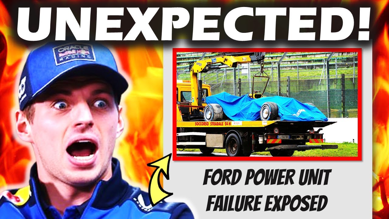 TERRIFYING NEWS for Red Bull after HUGE Issues with Ford Power Unit REVEALED!