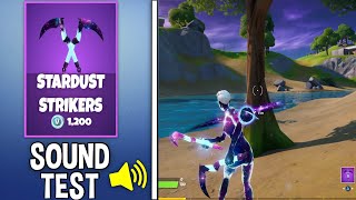 *NEW* STARDUST STRIKERS Pickaxe Gameplay - Sound and Review