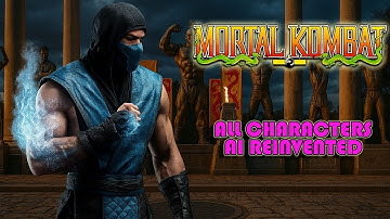 MORTAL KOMBAT!! ALL Characters Reimagined - AI in REAL Life - Ultra Realistic 👊