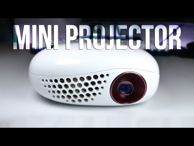 LG Minibeam Nano Projector Review - YouTube