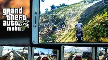 Gta 5 in mobile 100% true just watch the video.No clickbait.