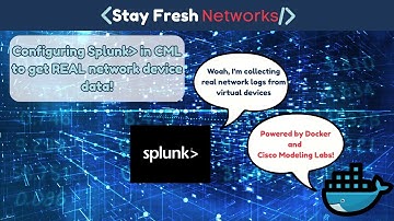 Configuring and Collecting data with Splunk in Cisco Modeling Labs