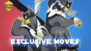 Pokémon Sword And Shield DLC : All NEW Exclusive Moves