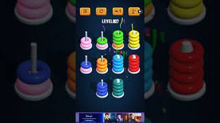 Hoop Sort Puzzle - Color Ring Stack Sorting Game Level 807 Solution