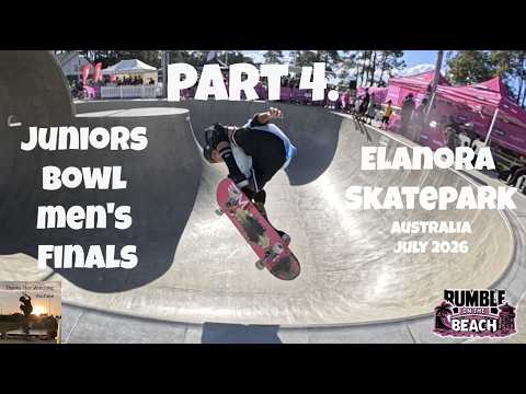 Finals Part 4. Rumble on the Beach @ Elanora Skatepark July 2026 #competition #skatebowl #skatepark